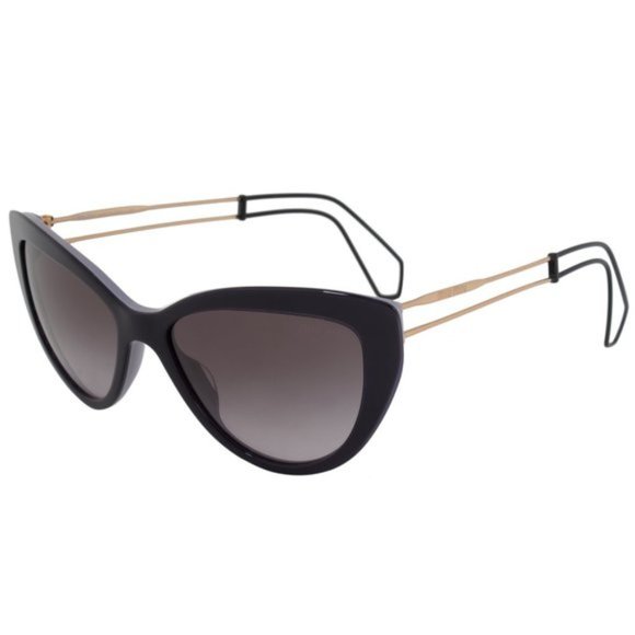 Miu Miu Grey Cat Eye Sunglasses - Picture 2 of 5